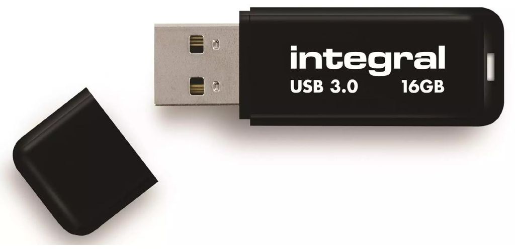 Integral - Unità flash USB 3.0, 16 GB, nero Immagine del prodotto 