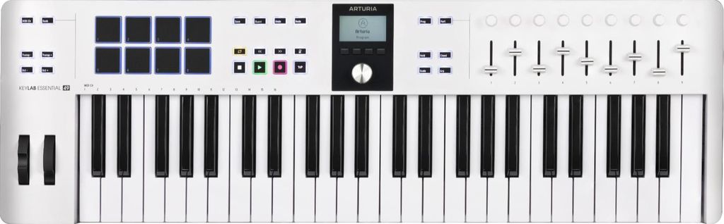 Arturia Keylab Essential 49 mk3 White Obrázok produktu 