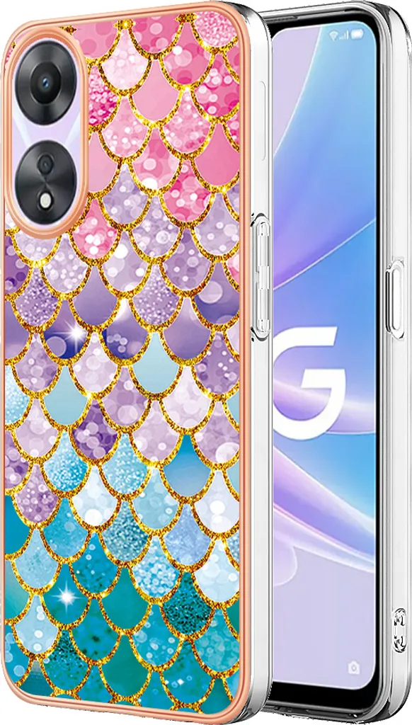 Cover Oppo A78 5G Colorful Design | Custodia TPU Antiurto Slim