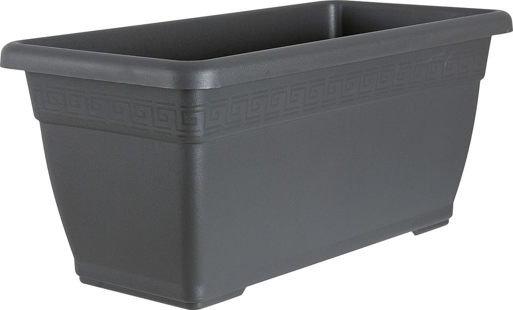 Geli Pflanztrog PLATO Anthrazit 60 x 30 cm - Kunststoff Produktbild 