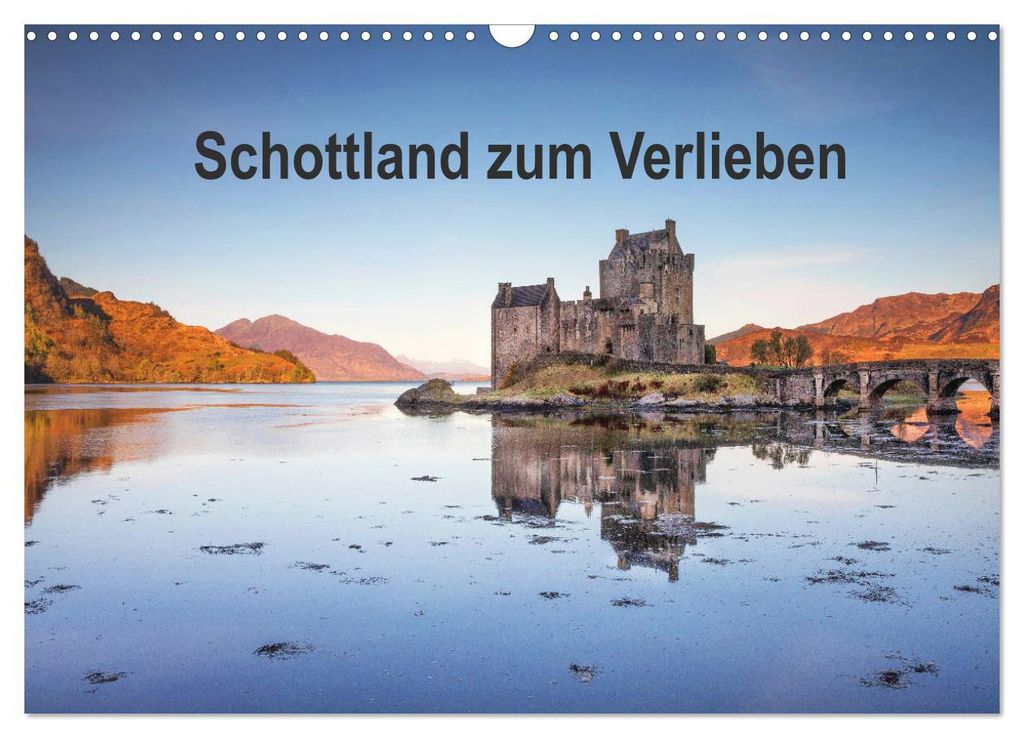 Schottland zum Verlieben (Wandkalender 2027 DIN A3 quer), CALVENDO Monatskalender