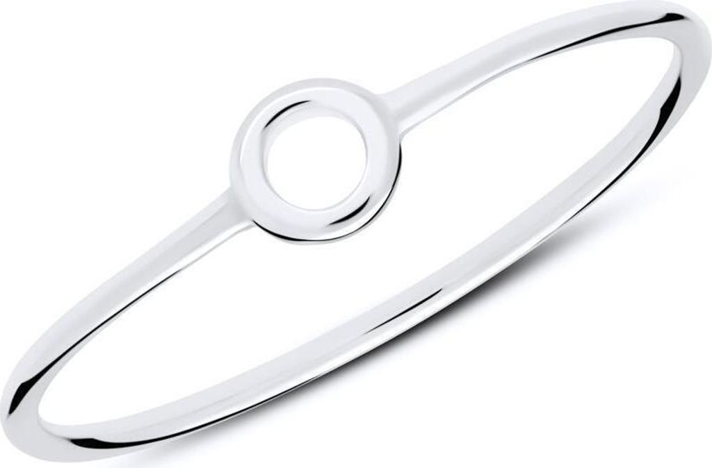 lanii Ring Kreis aus Sterlingsilber
