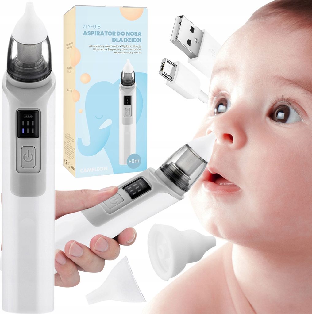 Aspirator Elektryczny Do Nosa Zly-018 Zdjęcie produktu 