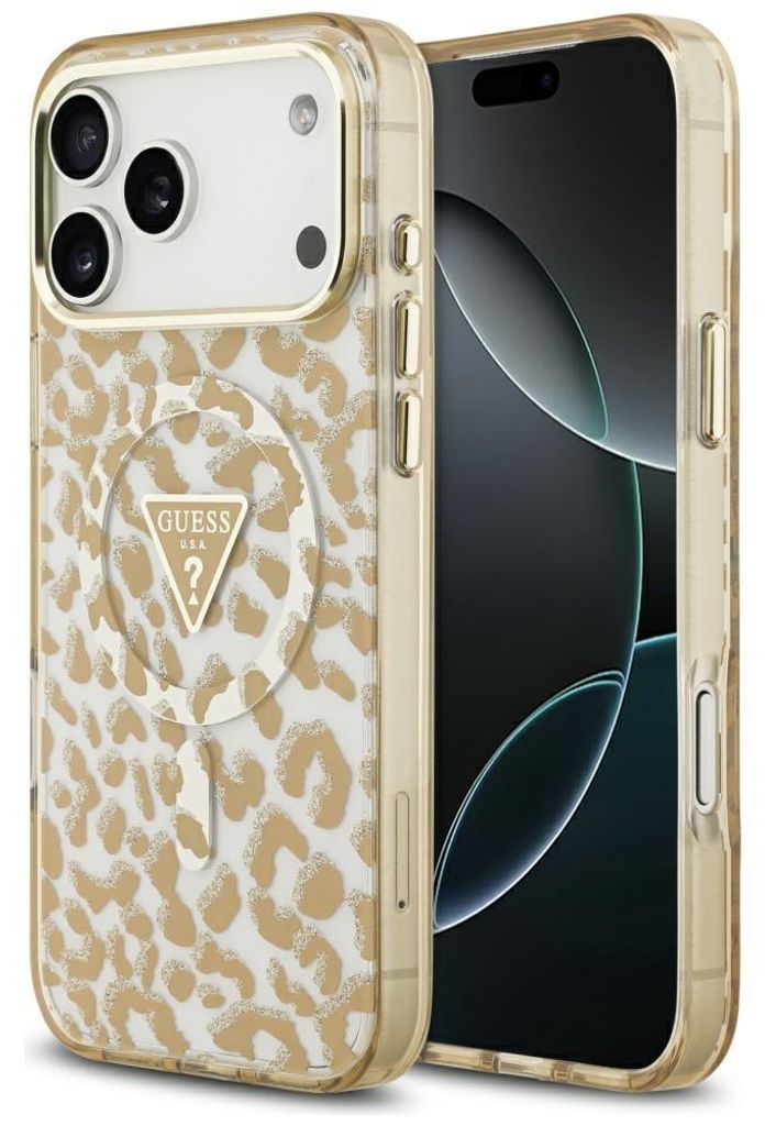 Guess Leo Glitter Magsafe Étui pour téléphone portable Pour Image du produit 