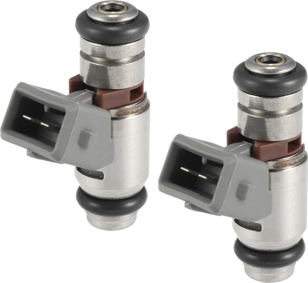 2 Stück Auto Kraftstoffeinspritzer Einspritzdüse Zapfpistole Einspritzventil Adapter Einspritzdüse Einspritzdüsen Einspritzer Ersatz 2 Stifte I...