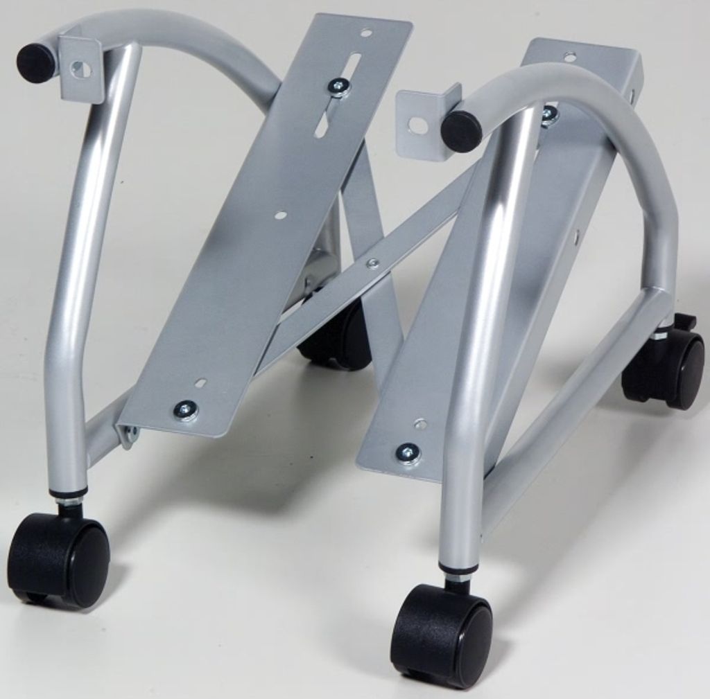 Dataflex Viewgo computer holder - floor 202, Silber, Metall, 128 mm