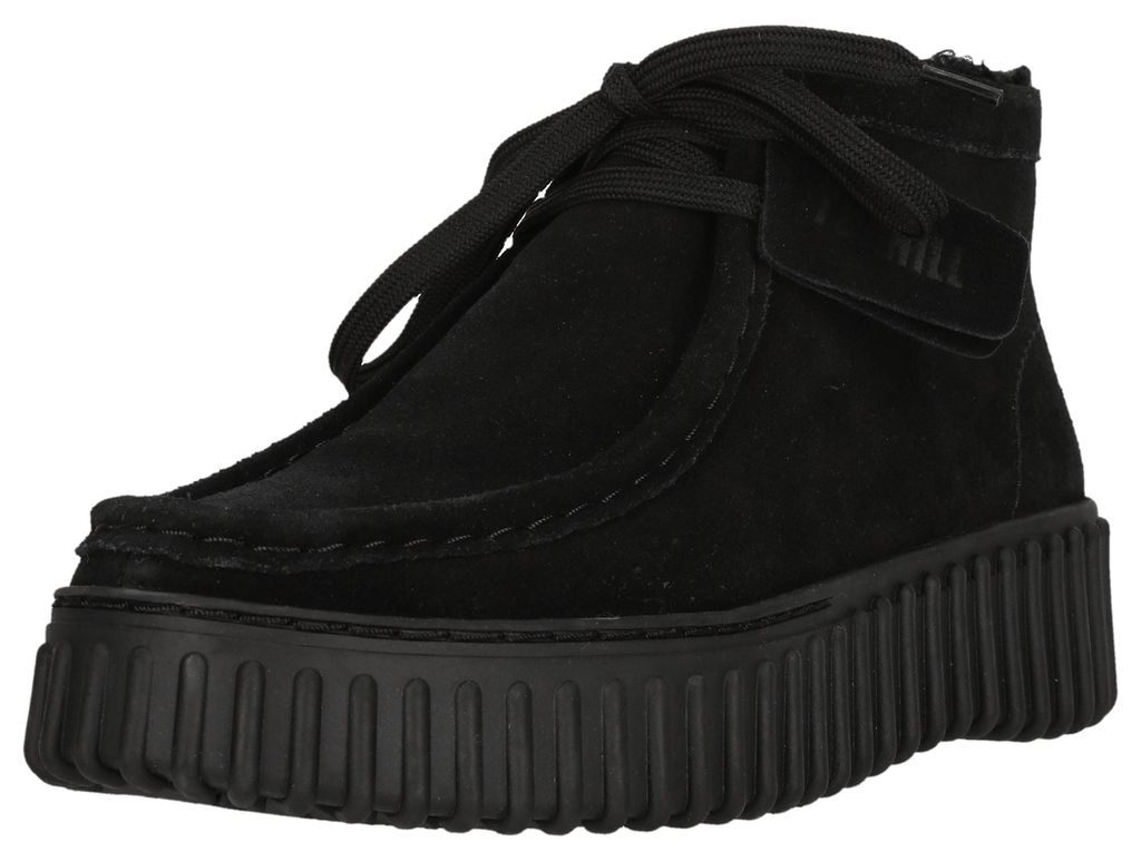 CLARKS Winterschuhe Torhill Moss mit gerippter Laufsohle 1219 Black Sde 40