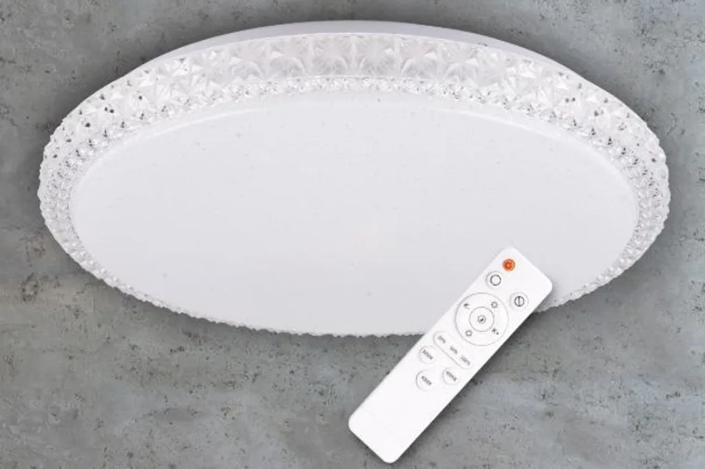 Plafonnier design IRINA Polux 310767, LED dimmable et télécommande IR - 12