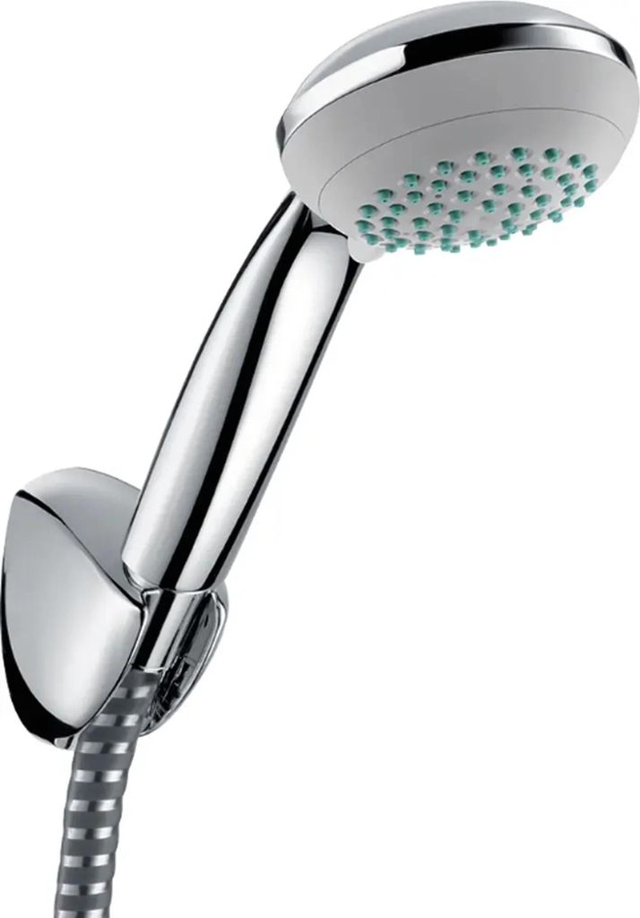 hansgrohe Brausehalterset Vario mit Brauseschlauch 125 cm, Crometta 85, Chrom, 1 Stk.