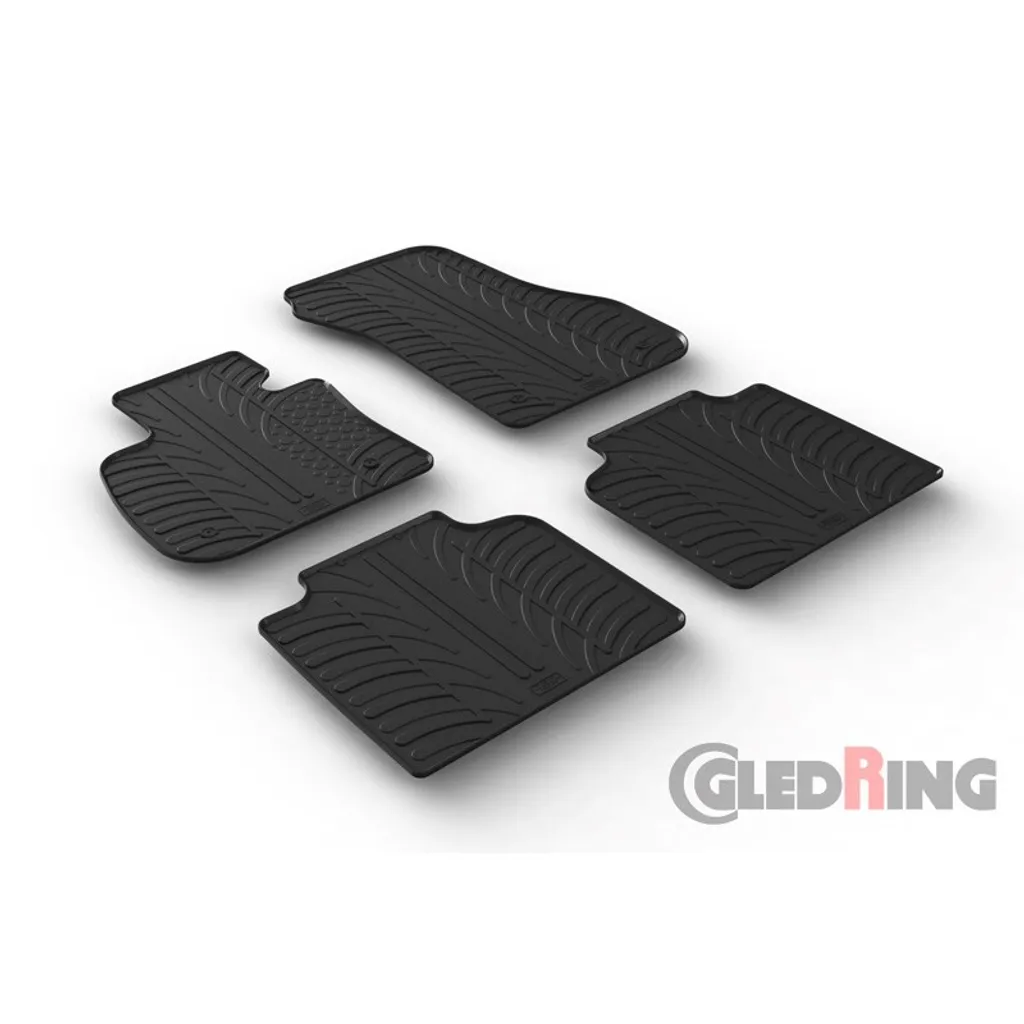 Tappetini Gomma Gledring BMW Serie 2 Gran Tourer F46 (2015-2019) Su Misura