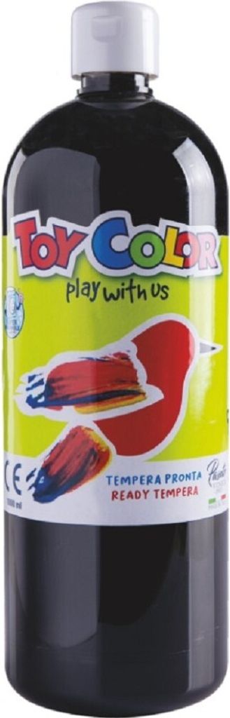 Peinture Tempera Toy Color 1000ml - noir Image du produit 