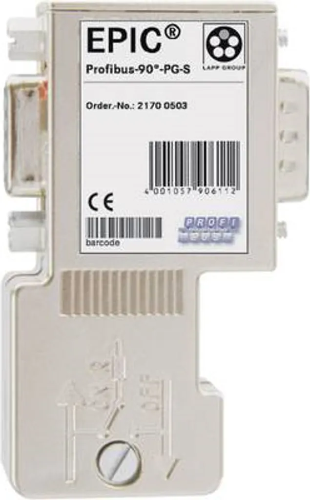 Connecteur PROFIBUS anti-interférence avec diagnostic PG intégré 1 pc