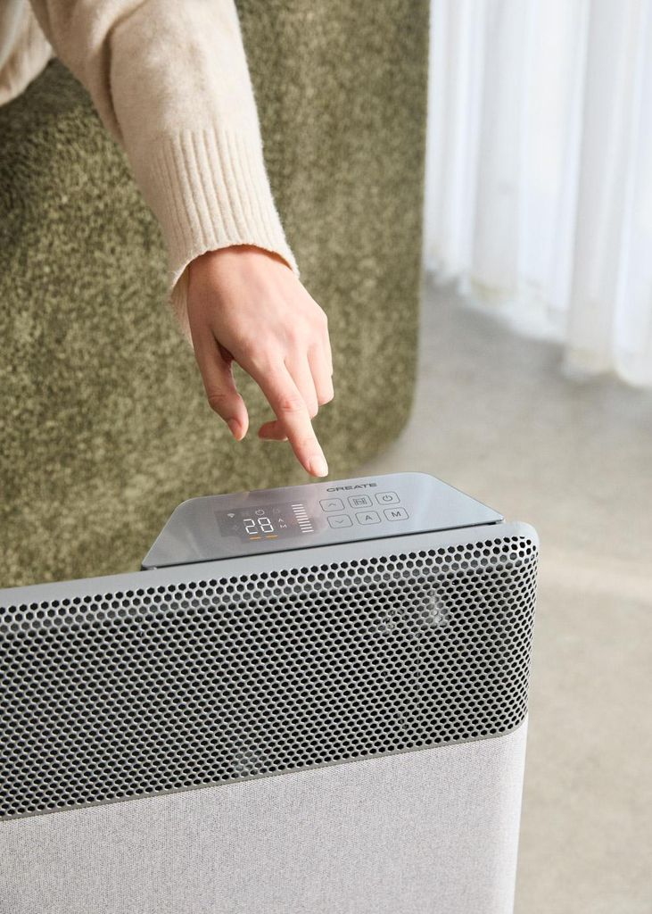 WARM TEXTILE INVERTER - Inverter-Wand- oder Standkonvektor mit WLAN 1500W / 2000W