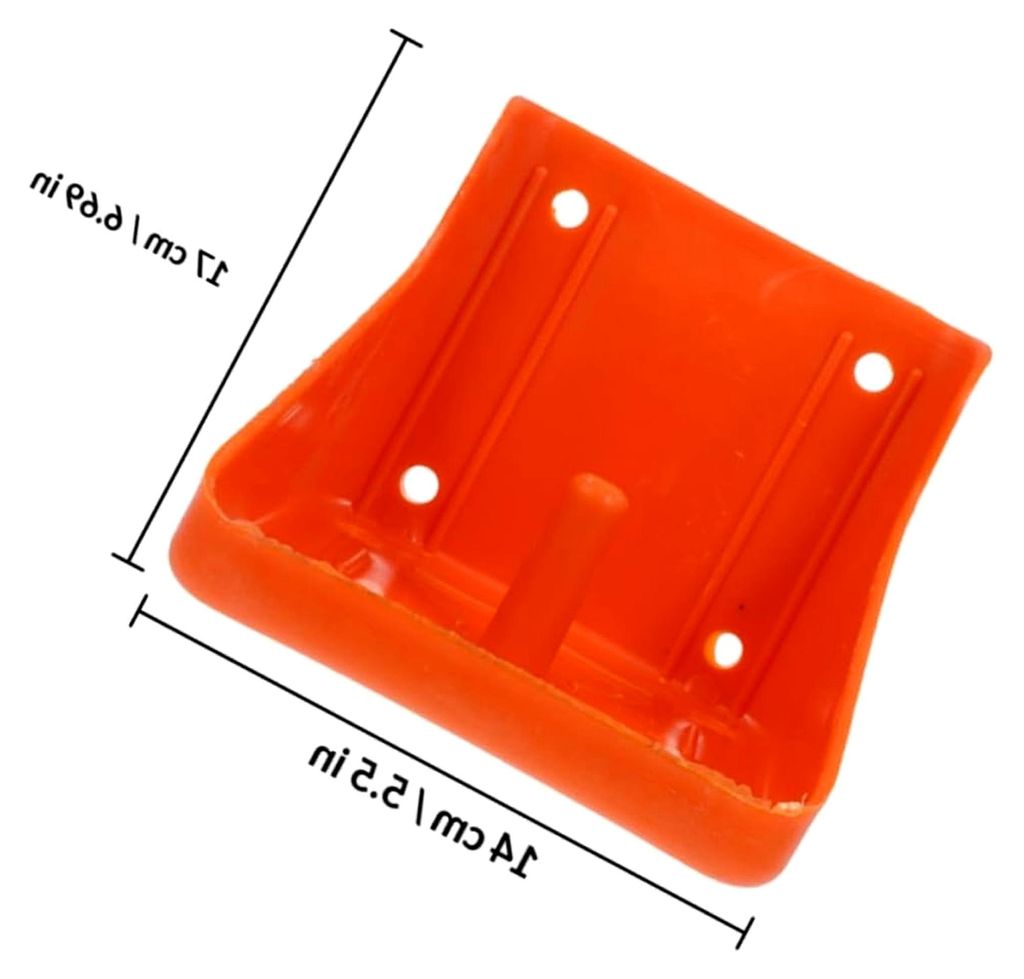 Verdickter Viehblockhalter aus PE-Material für Salzlecksteine für Schafe und Rinder, wasserfester Futtertrog für Nutztiere, glatte Oberfläche, ...