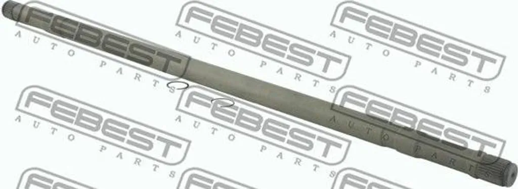Arbre d'entraînement robuste FEBEST 2012-SEBRH pour Chrysler OE K04593388AB