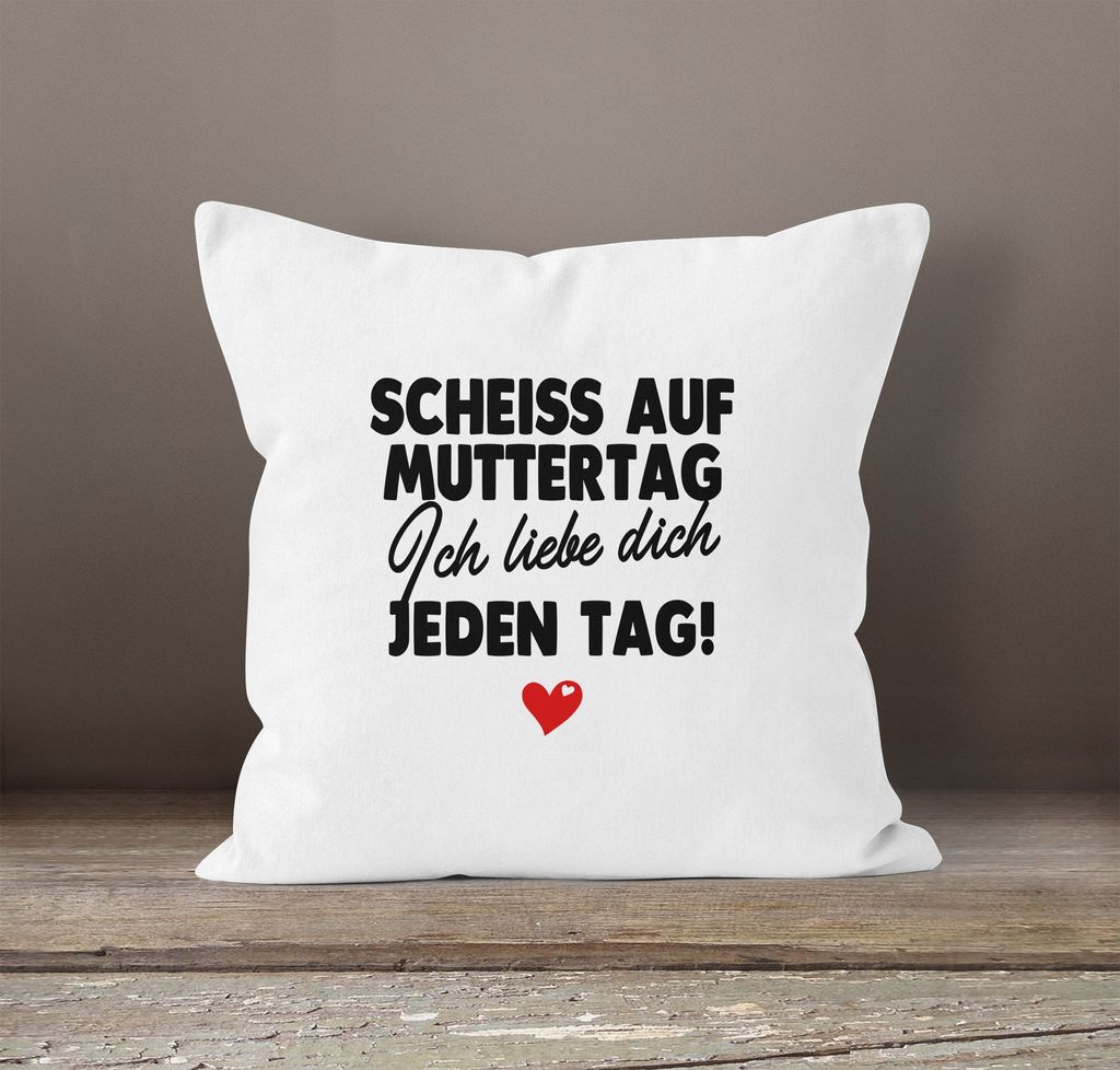 KissenBezug Muttertag lustig Spruch Scheiss Kaufland.de