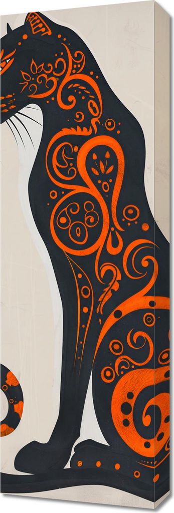 Bild 30x90cm Kunst und Ornament