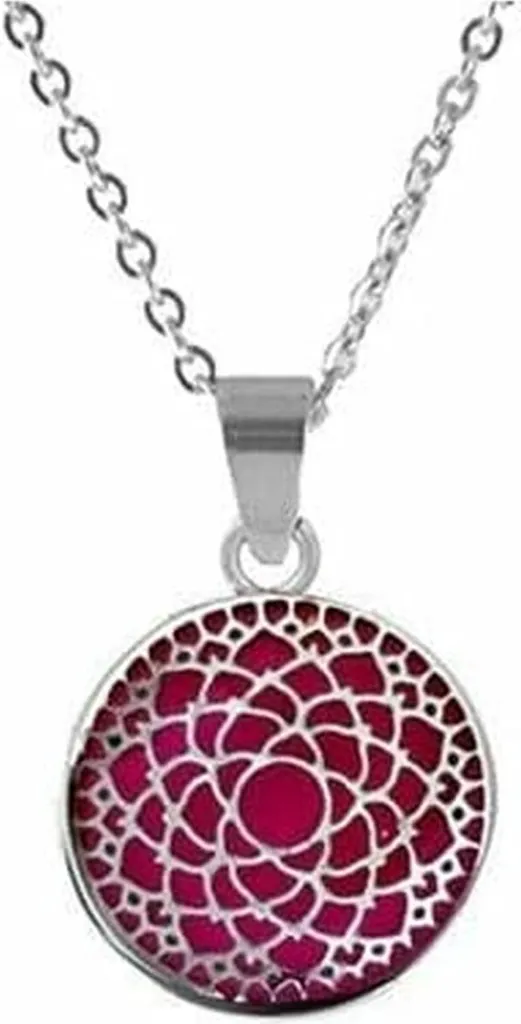 Pendentif pour Femme avec Médaille Rouge CO88 Collection 8CN-26007