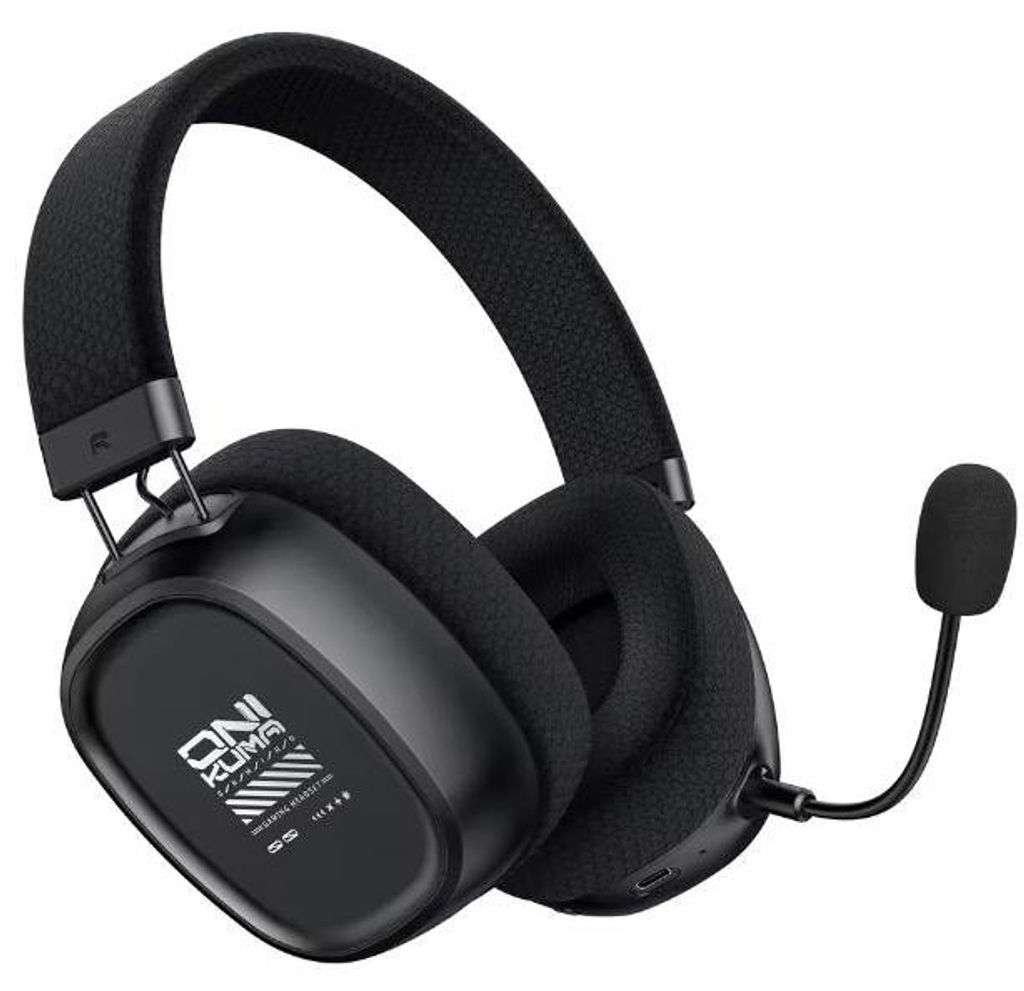 ONIKUMA GT839(2.4G+Bluetooth+Wort) Tri-Mode Schwarz Produktbild 