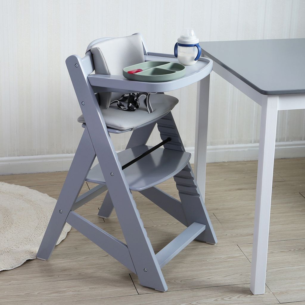 Tiggo Hochstuhl mitwachsend, Treppenhochstuhl, aus massivem Produktbild 3