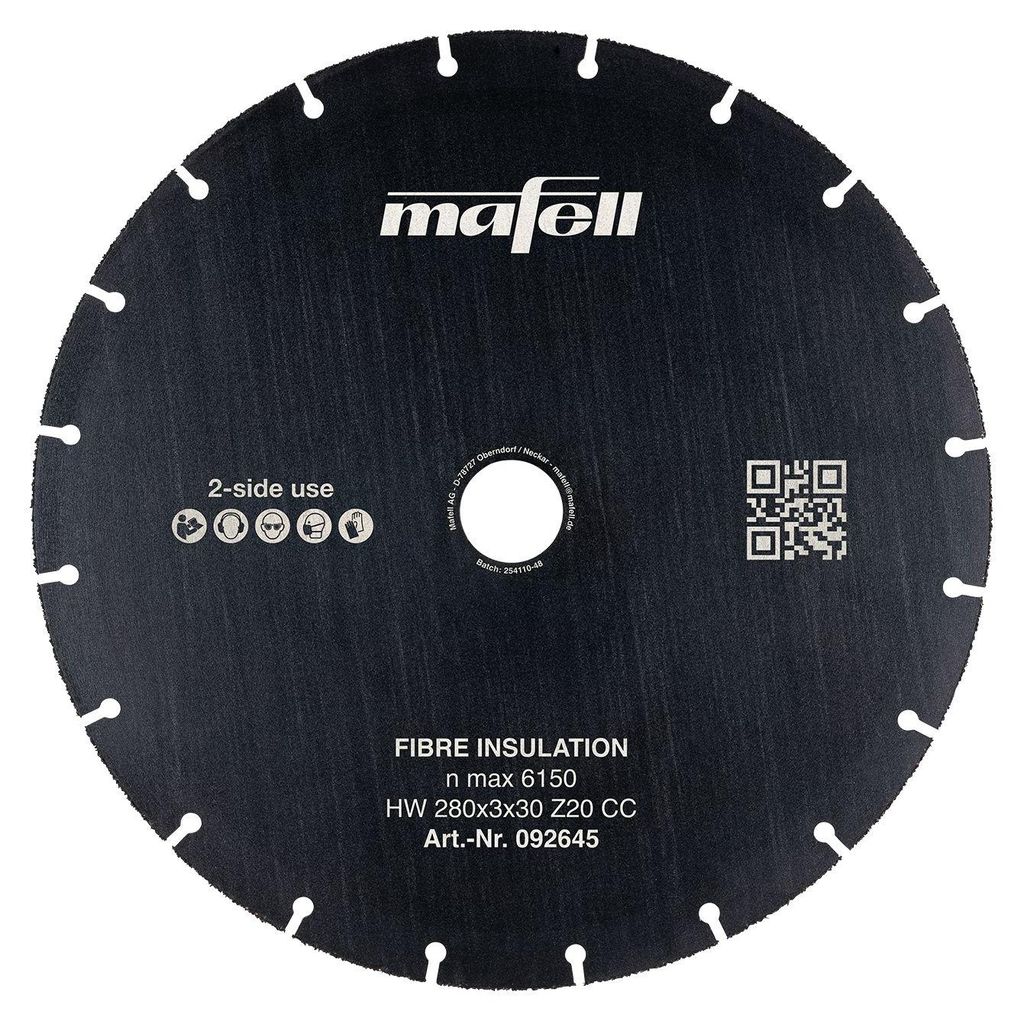 Mafell Sägeblatt KSB-FI 280 HW, 280 x 3 x 30 mm, Z20 | Produktbild 