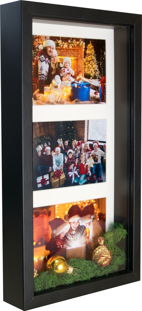 BD ART 18x35 cm 3D Box Mehrfach Bilderrahmen, Produktbild 2