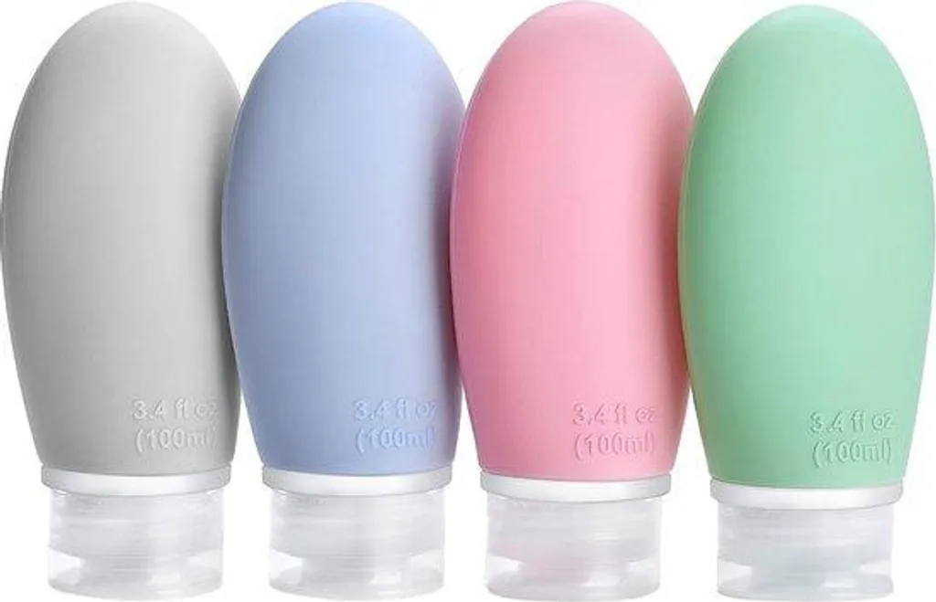 Flacons de voyage anti-fuite rechargeables - Fini les fuites en valise