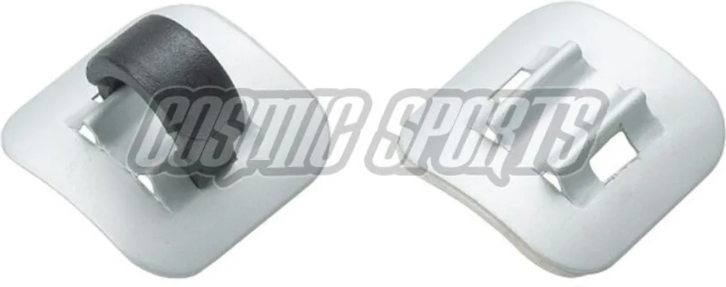 Solution Fixation Câbles Vélo : Guides Adhésifs Jagwire Argent x50
