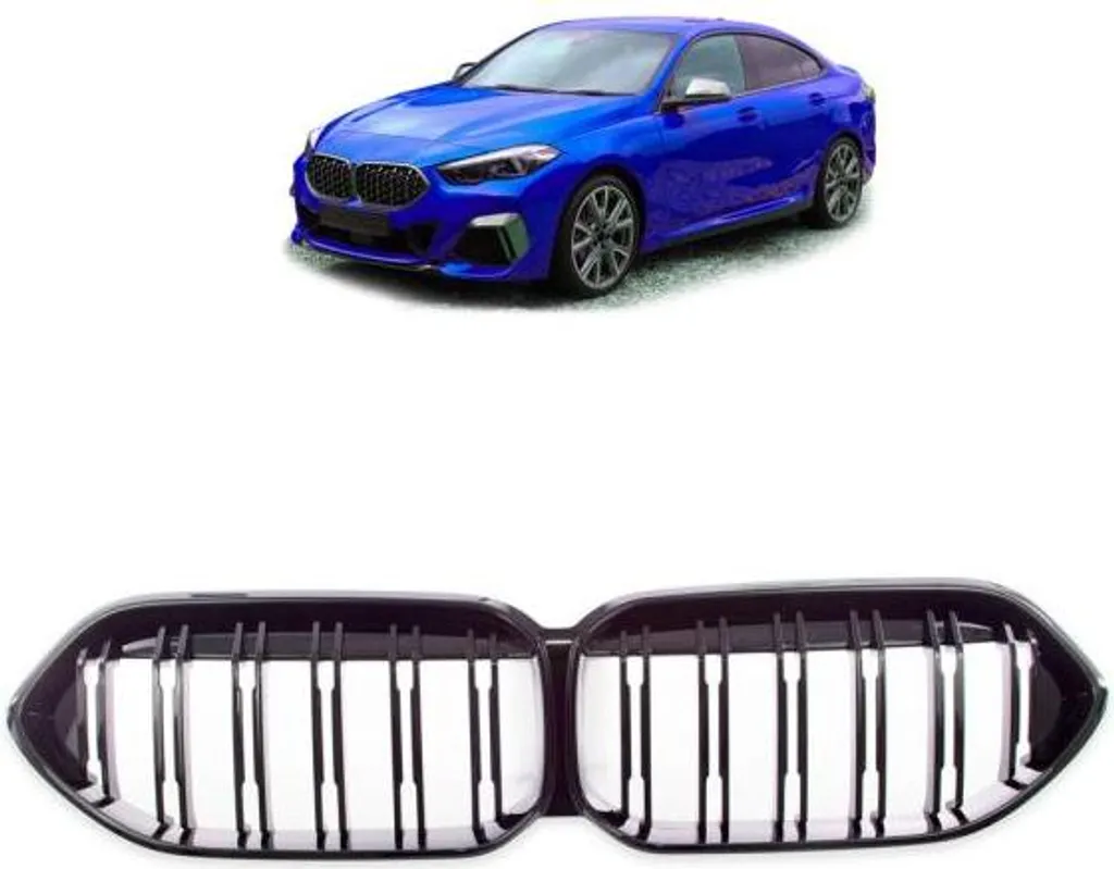 Remplacer Calandre Chrome par Noir Brillant BMW F44 Série 2 Gran Coupé