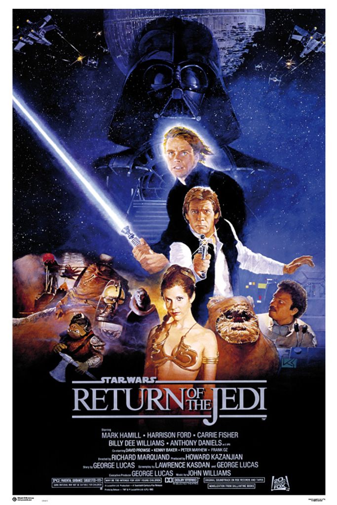Star Wars - Poster - Die Rückkehr des Prinzen der Jedi