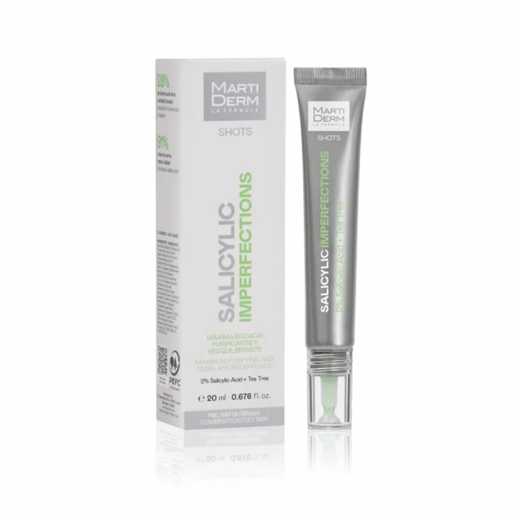 Martiderm Shots Siero Salicilico | L'Essenza della Pelle Pura 20ml