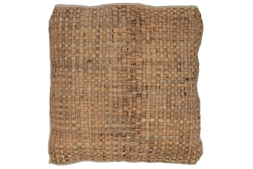 Coussin de Sol pour Coin Lecture et Détente - Naturel 65x65x15 cm