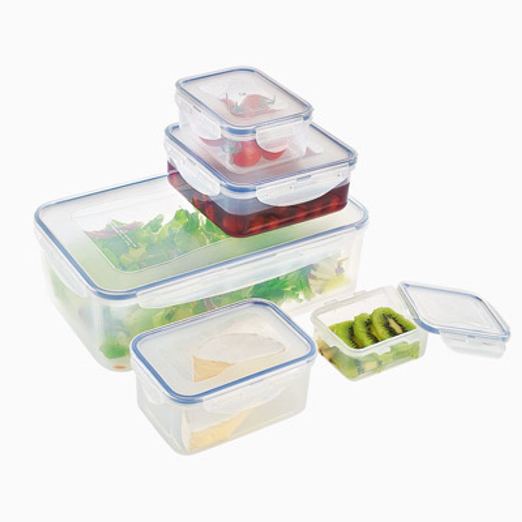 Lock&Lock Öko Set 833O5, 5-tlg. rechteckig