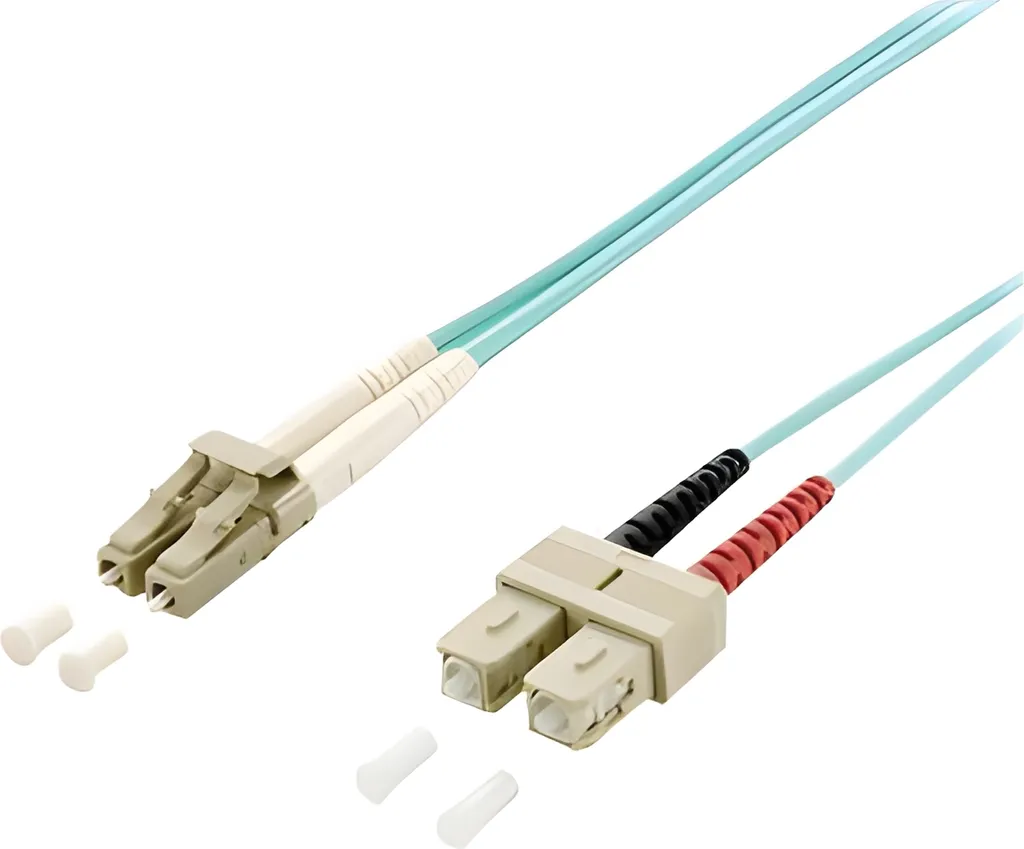 Equip 255311 Patchkabel LWL LC-SC 1m OM3 Turchese - Stock Disponibile