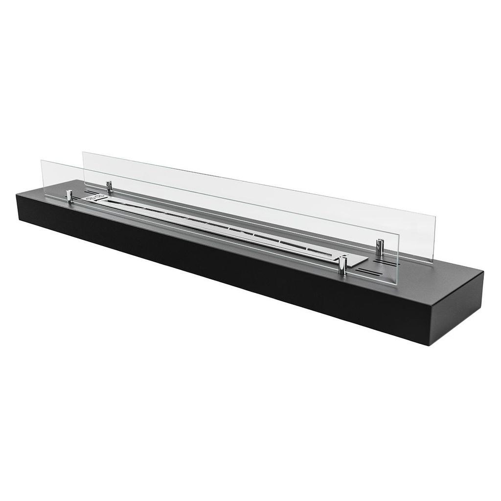Biokominek stojący na stół komodę podłogę Flame BOX 120cm Zdjęcie produktu 