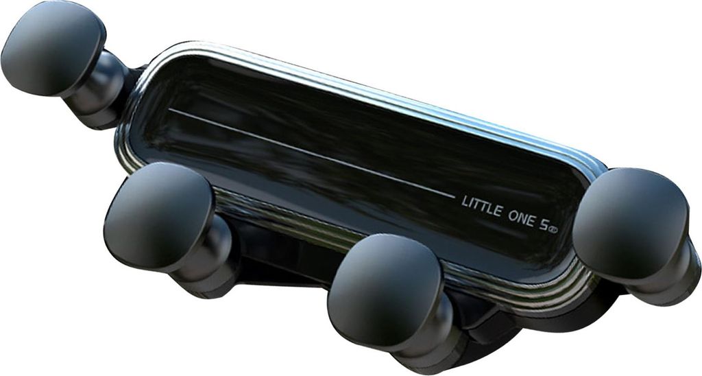 Verbesserte Schwerkraft-Autotelefonhalterung mit automatischer Sperre und freihändiger Mini-Entlüftung für 4,7-6,9-Zoll-Silber