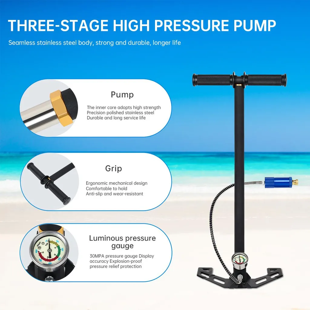 Mini-bouteille de plongée noire : respirez librement sous l'eau sans tuba - 5