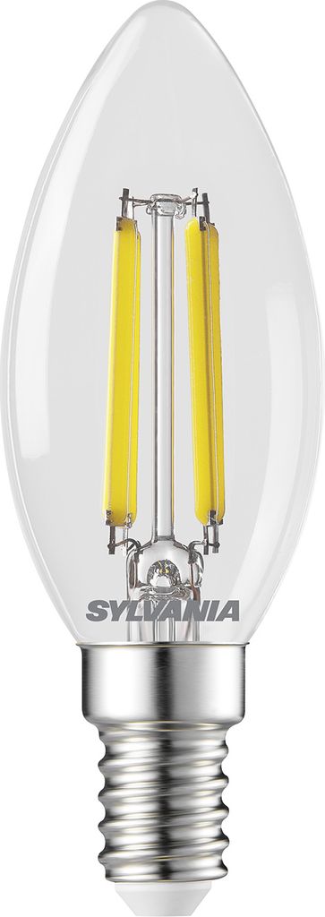 Sylvania LED-Lampe – ultrahohe Effizienz – E14 – Kerze – 485 lm – 2700 K