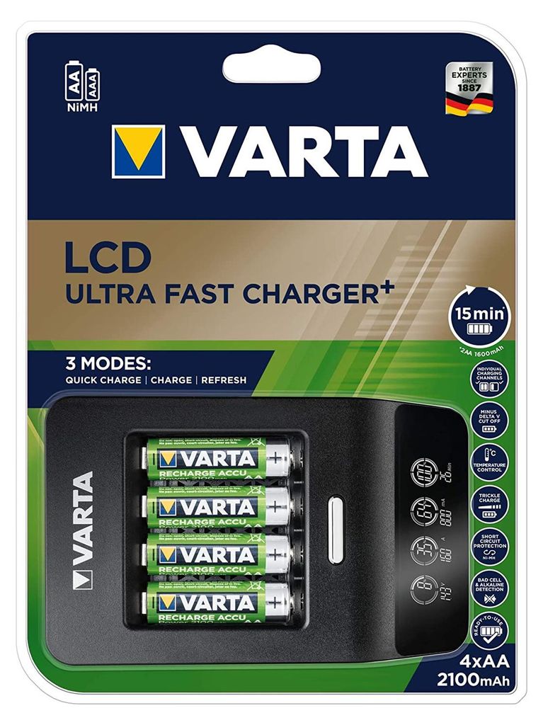 Varta 57685 101 441, AA, AAA, 4 Stück(e), Akkus/Batterien Produktbild 