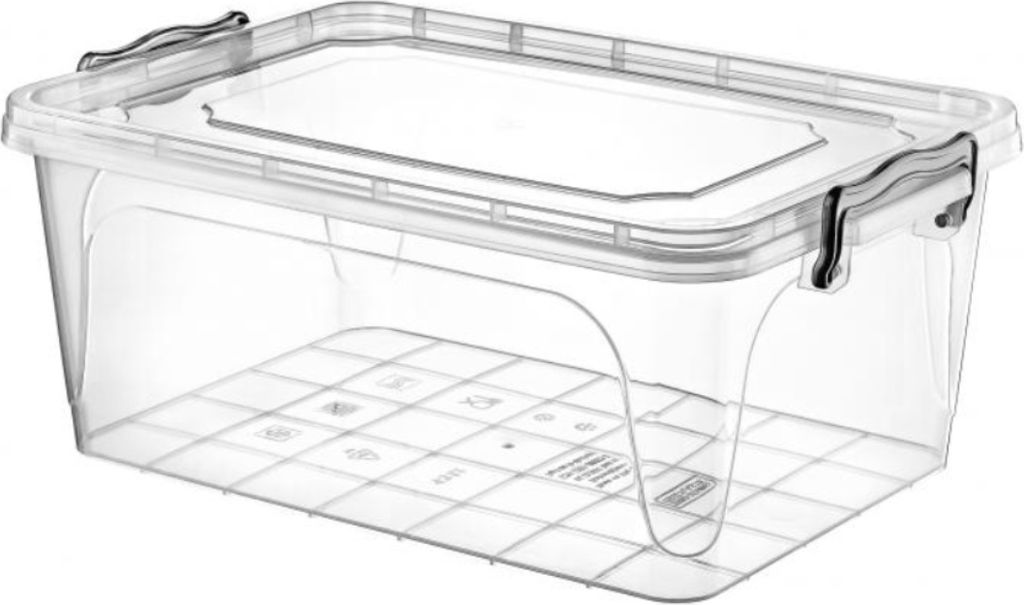 Aufbewahrungsbox Aufbewahrungsbehälter Transparentbox Kunststoffbox Klappbox Plastikbox mit Deckel 20L