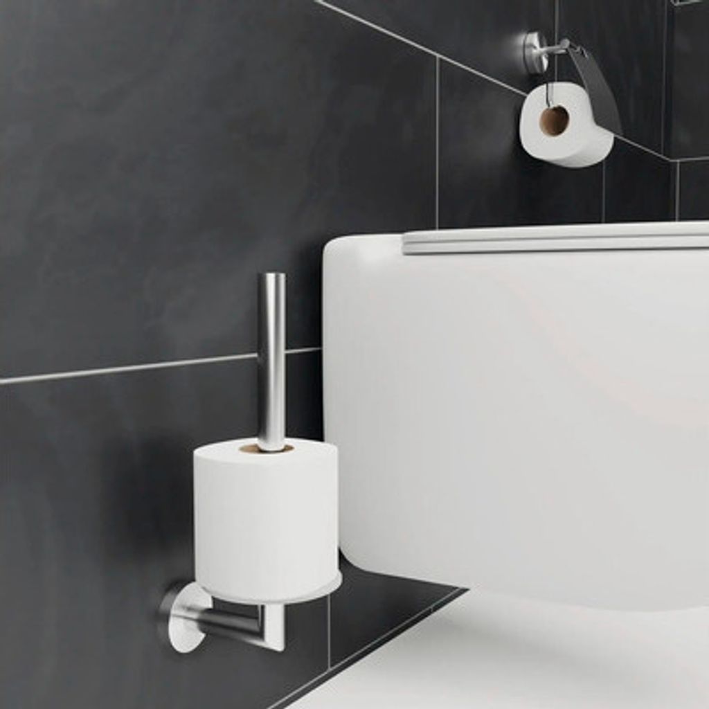 REIKA Reserverollenhalter SAKU edelstahl gebürstet Produktbild 