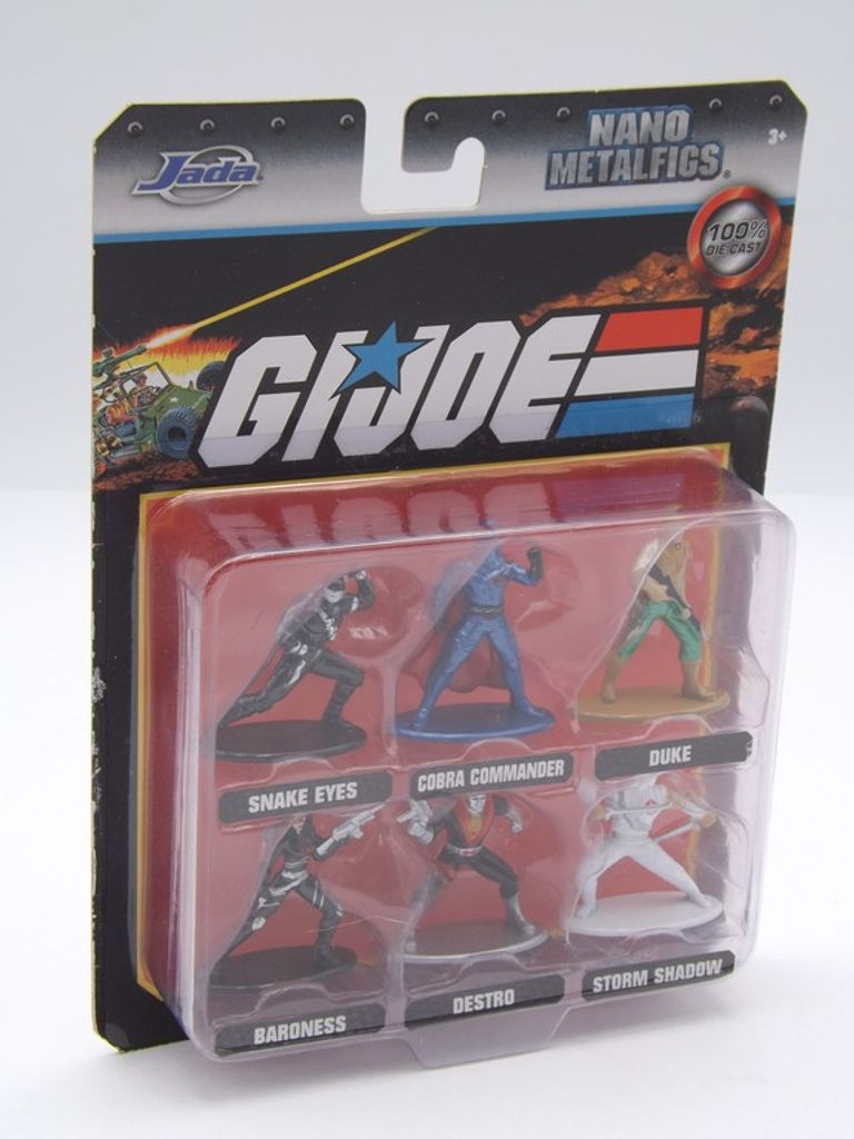 Figura JADA GI Joe - 6 figure tra cui Snake Eyes, Duke e Immagine del prodotto 