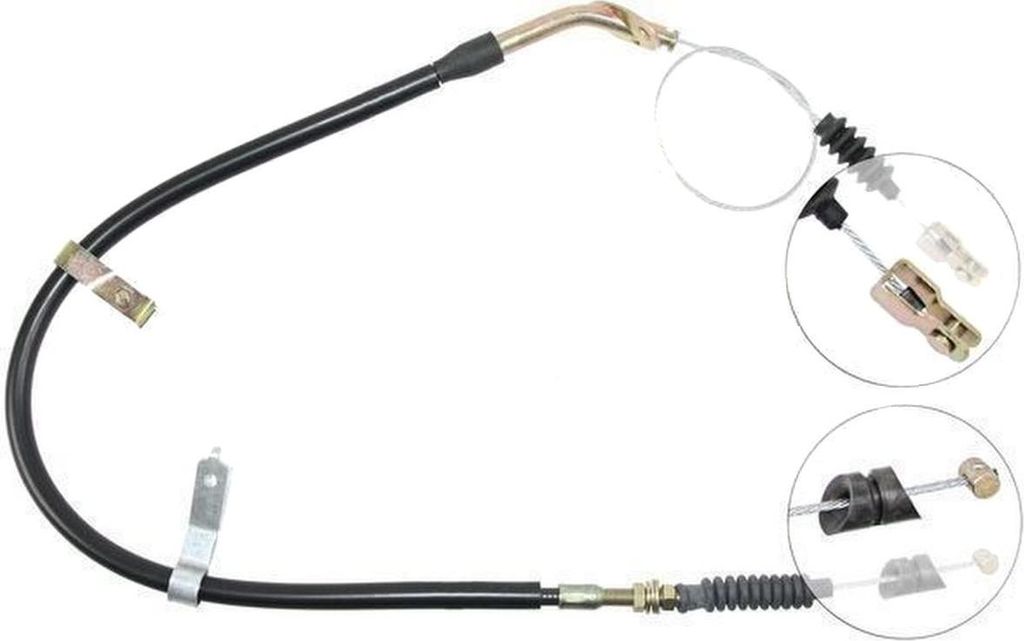 Seilzug Feststellbremse kein Wegrollen 1.450 mm A.B.S. für MAZDA 323