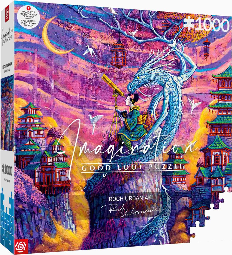Puzzle 1000 elementów Imagination Roch Urbaniak Sakura i Zdjęcie produktu 