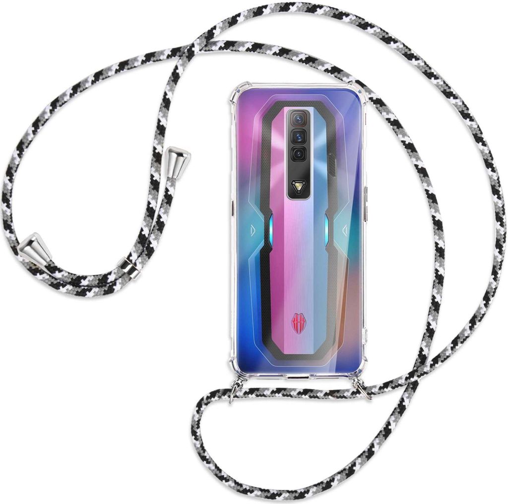Handykette Backcover-Schutzhülle mit Band (Metall Produktbild 