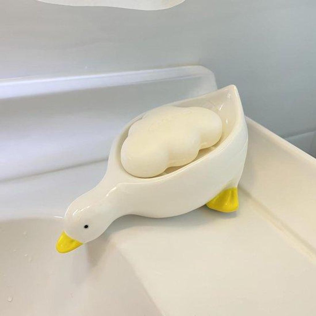 Keramische Badkamer Accessoire - Selbsttragende Seifenhalter - für Dusche und Bad