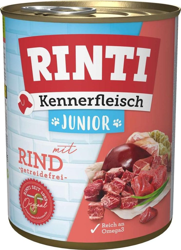 Rinti Kennerfleisch Junior Manzo 800g Immagine del prodotto 