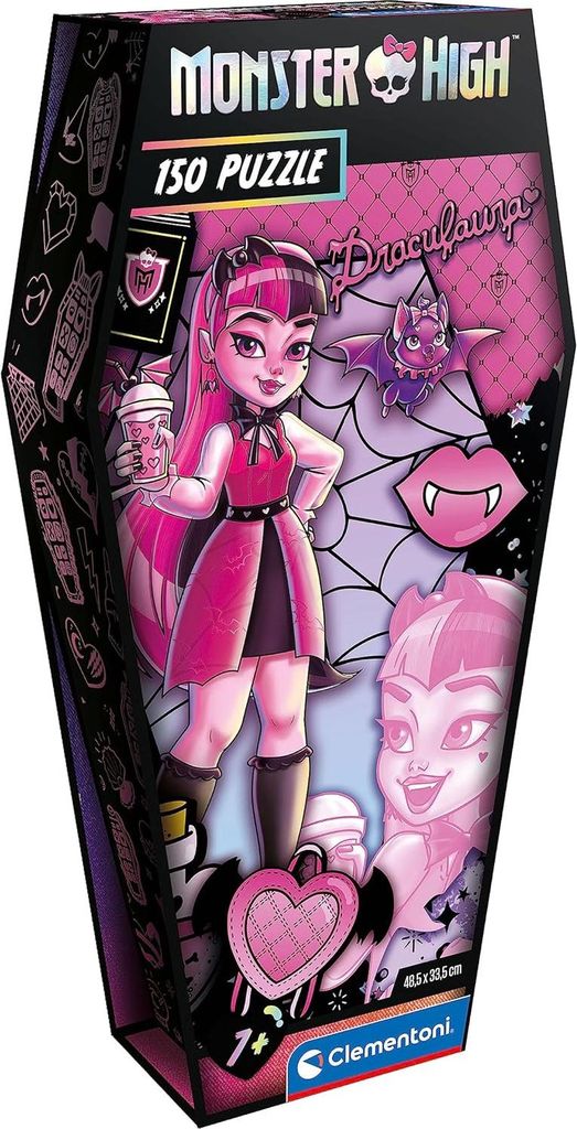 Clementoni-Puzzle 150 Monster High Draculaura 28184 Produktbild 
