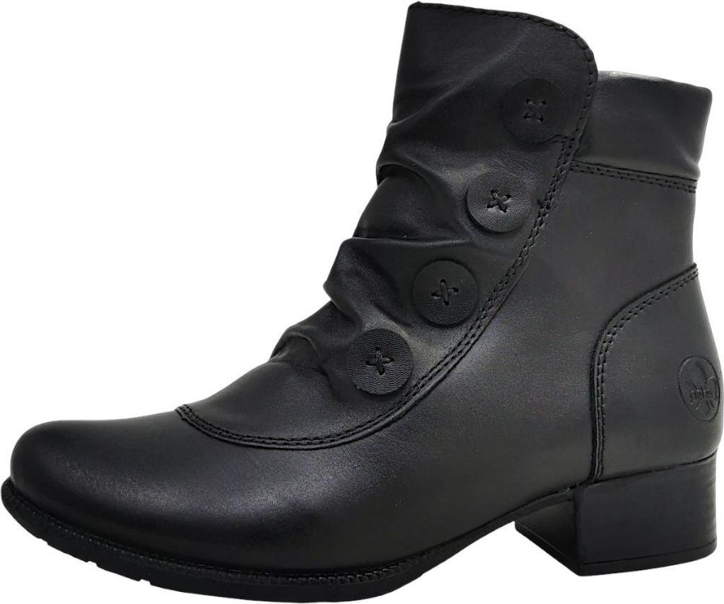 Rieker Stiefelette Schwarz in Gr. 41
