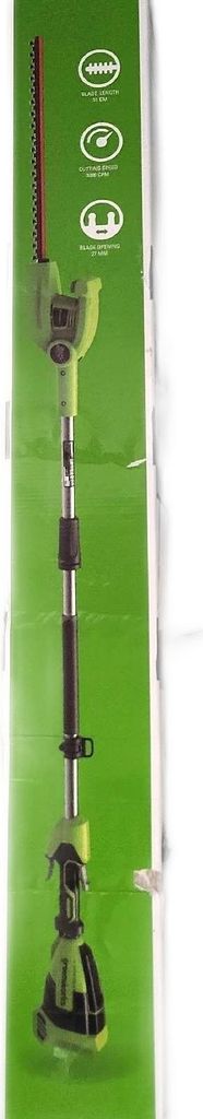 Taille-haie 51 cm GREENWORKS 40V - Monté sur mât - Sans Image du produit 